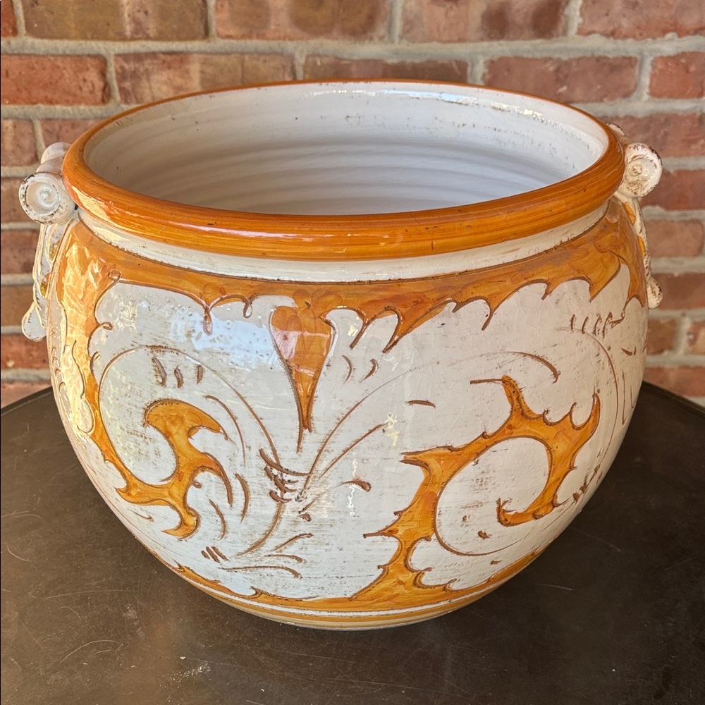 Handcrafted Italian Ceramic Planter